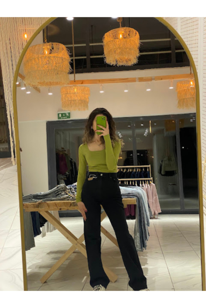 Düz Kesim Siyah Pantolon – Bella Vita Signature