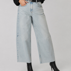 Açık Mavi Geniş Paça Jean