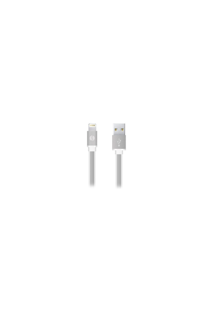 SW-C603 iPhone Lightning Şarj Kablosu 1 Metre 2A Beyaz – ürün görseli