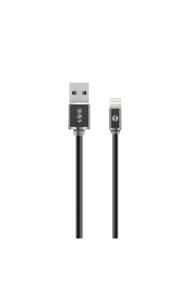 SW-C603 iPhone Lightning Şarj Kablosu 1 Metre 2A Siyah – ürün görseli