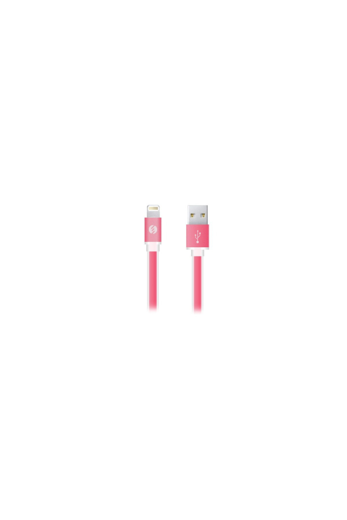 SW-C603 iPhone Lightning Şarj Kablosu 1 Metre 2A Pembe – ana ürün görseli